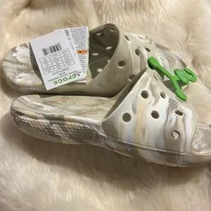 CROCS | Shoes | Classic Crocs Marbled Slides M4 W6 New  display picture 2